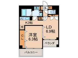 ヒルズ山王の物件間取画像